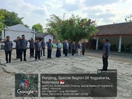 Apel Pagi Pamong Kalurahan Ponjong, Awali Pekan dengan Semangat dan Disiplin